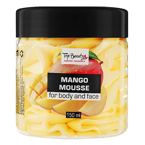 Батер-суфле для обличчя та тіла Top Beauty Butter Souffle Манго 150 мл (4820169180872)