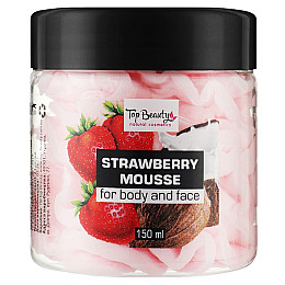 Батер-суфле для лица и тела Top Beauty Butter Souffle Клубника 150 мл (4820169180865)