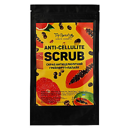 Антицелюлітний скраб для тіла папая грейпфрут Top Beauty Anti-cellulite Scrub 200 г (4820169180934)