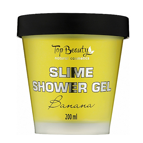 Гель-слайм для душу Top Beauty Slime Shower Gel Banana 200 мл (4820241303915)