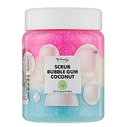Скраб для тела и лица Top Beauty Жвачка Scrub Bubble Gum Coconut 250 мл (4820169180281)