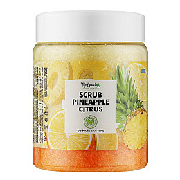 Скраб для тела и лица Ананас Top Beauty Scrub Pineapple Citrus 250 мл (4820169180279)