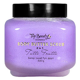 Батер-скраб для тіла 2в1 Top Beauty Body Butter Scrub Туті Фруті 400 г (2000002700036)