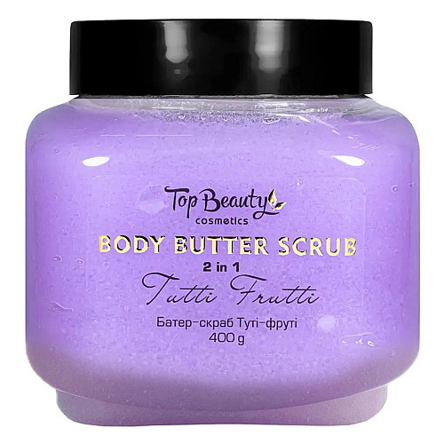 Батер-скраб для тіла 2в1 Top Beauty Body Butter Scrub Туті Фруті 400 г (2000002700036)