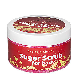 Скраб для тіла Вишня та миндаль Top Beauty Sugar scrub for body 250 мл (4820169180036)