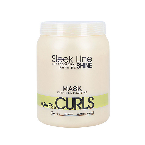Маска для волнистых волос Stapiz Sleek Line Waves & Curles Mask 1000 мл (5906874553596)
