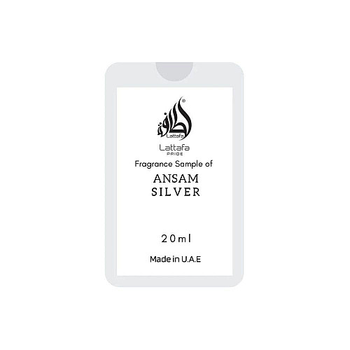 Парфюмированная вода унисекс пробник Lattafa Perfumes Ansaam Silver 20 мл (9999901417103)