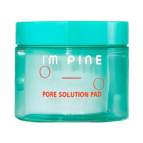 Тонер диски для обличчя G9SKIN I'm Pine Pore Solution Pad 60 шт (8809211656967)