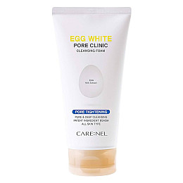 Пінка для вмивання Carenel Egg White Pore Clinic Cleansing Foam 150 мл (8809326335078)
