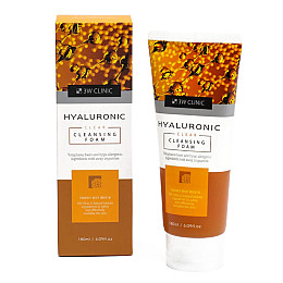 Піна для вмивання зволожуюча 3W Clinic Hyaluronic Clear Cleansing Foam 180 мл (8809494585220)