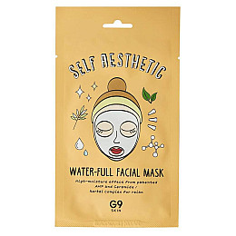 Набор увлажняющих масок G9SKIN Self Aesthetic Water-Full Facial Mask 23 мл 5 шт (8809211654581)