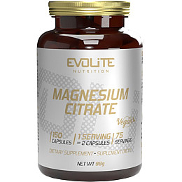 Магній цитрат Evolite Nutrition Magnesium Citrate 150 капсул (27587)