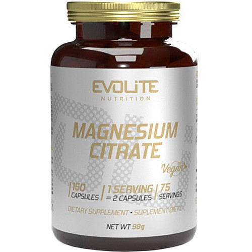 Магній цитрат Evolite Nutrition Magnesium Citrate 150 капсул (27587)