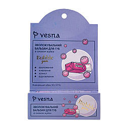 Бальзам для губ с жвачкой Vesna 10 мл