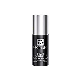 Антивіковий сироватка для обличчя та очей Dr. Grandel Excellence Face Eye Serum High 30 мл