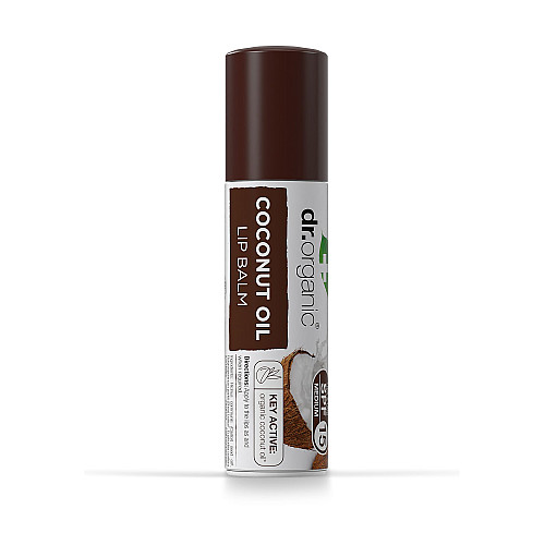 Бальзам для губ з кокосовою олією Dr. Organic 5,7 мл