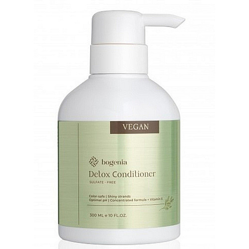 Кондиционер безсульфатный для волос Bogenia Vegan Detox BG409 №002 300 мл (4820249558737)