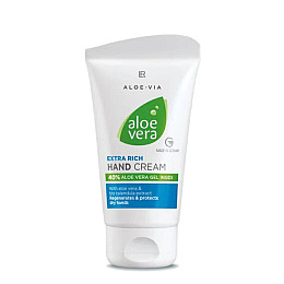<p>Поживний крем для зволоження та захисту сухої шкіри рук LR Aloe Vera 75 мл (20613)</p>