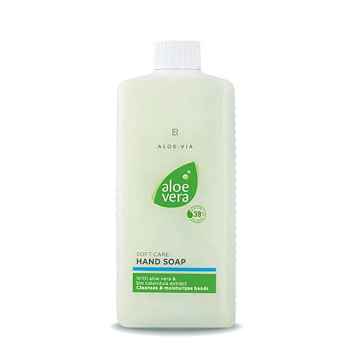 Крем-мило для очищення та догляду за шкірою рук LR Aloe Vera 500 мл (20612)