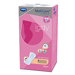 Прокладки урологічні при нетриманні сечі Paul Hartmann MoliCare Premium lady pad 0.5 краплі 28 шт