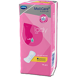Прокладки урологічні при нетриманні сечі Paul Hartmann MoliCare Premium lady pad 1 крапля 14 шт