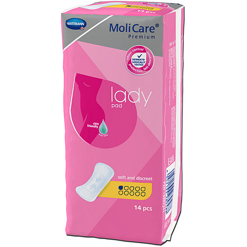 Прокладки урологічні при нетриманні сечі Paul Hartmann MoliCare Premium lady pad 1 крапля 14 шт
