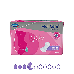 Прокладки урологічні Paul Hartmann MoliCare Premium lady pad 4.5 краплі 14 шт