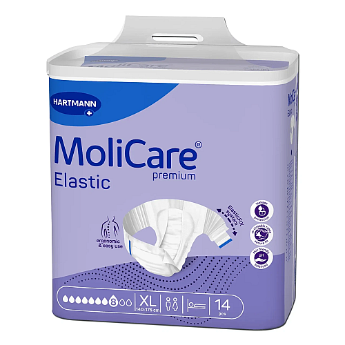 Подгузники Paul Hartmann MoliCare Premium Elastic XL 8 крапель для дорослих 14 шт