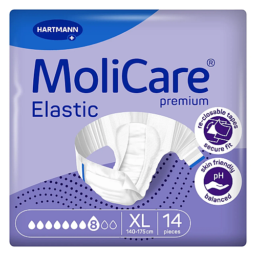 Подгузники Paul Hartmann MoliCare Premium Elastic XL 8 крапель для дорослих 14 шт