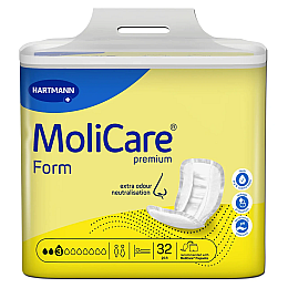 Прокладки анатомічної форми Paul Hartmann MoliCare Premium Form 3 краплі 32 шт