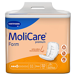 Прокладки анатомічної форми Paul Hartmann MoliCare Premium Form 4 краплі 32 шт