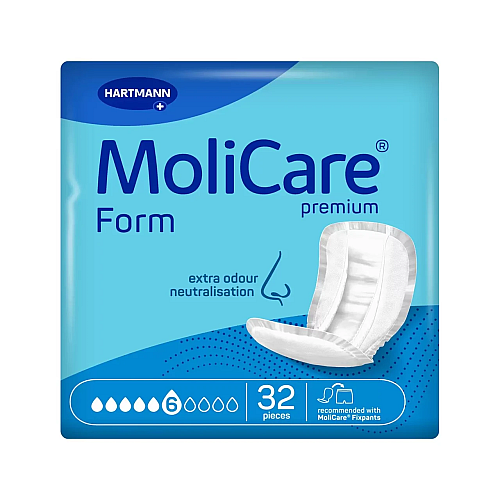 Прокладки анатомічної форми при нетриманні Paul Hartmann MoliCare Premium Form 6 крапель 32 шт