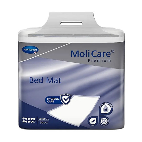 Пеленки Paul Hartmann с суперабсорбентом MoliCare Premium Bed Mat 9 капель 60x60 см 15 шт