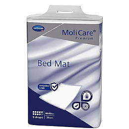 Пеленки Paul Hartmann MoliCare Premium Bed Mat 60x60 см с суперабсорбентом 9 капель 30 шт