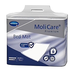 Пеленки Paul Hartmann MoliCare Premium Bed Mat 9 крапель 60x90 см з суперабсорбентом 15 шт