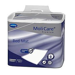 Пеленки Paul Hartmann MoliCare Premium Bed Mat 60x90 см з суперабсорбентом 9 крапель 30 шт