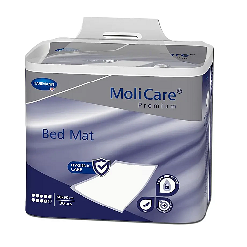 Пеленки Paul Hartmann MoliCare Premium Bed Mat 60x90 см с суперабсорбентом 9 капель 30 шт