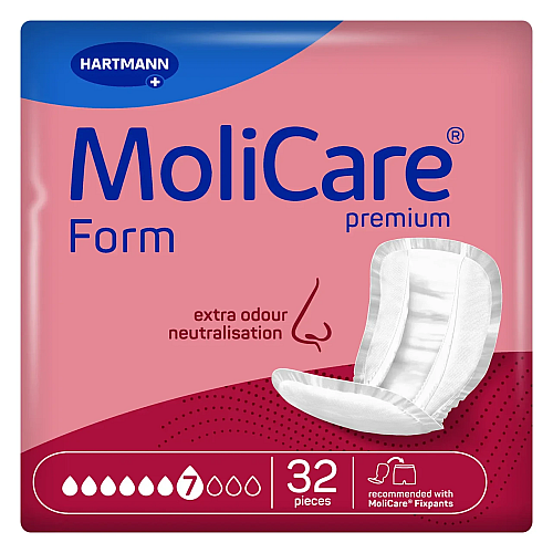 Прокладки при недержании мочи и кала Paul Hartmann MoliCare Premium Form 7 капель 32 шт