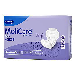 Прокладки анатомічної форми при нетриманні Paul Hartmann MoliCare Premium Form +SIZE 8 крапель 20 шт