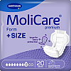 Прокладки анатомічної форми при нетриманні Paul Hartmann MoliCare Premium Form +SIZE 8 крапель 20 шт