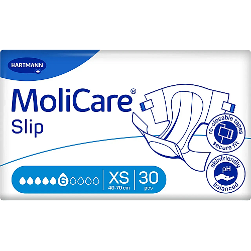 Подгузники для взрослых Paul Hartmann MoliCare Extra Plus 6 капель XS 30 шт