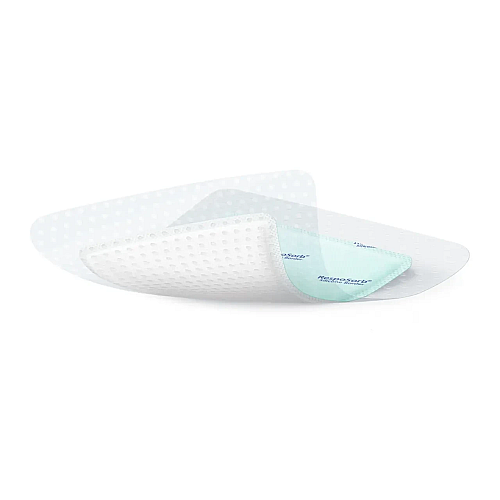 Повязка самоклеящаяся с суперабсорбирующим полимером Paul Hartmann RespoSorb Silicone Border 12,5х12,5 см 1 шт