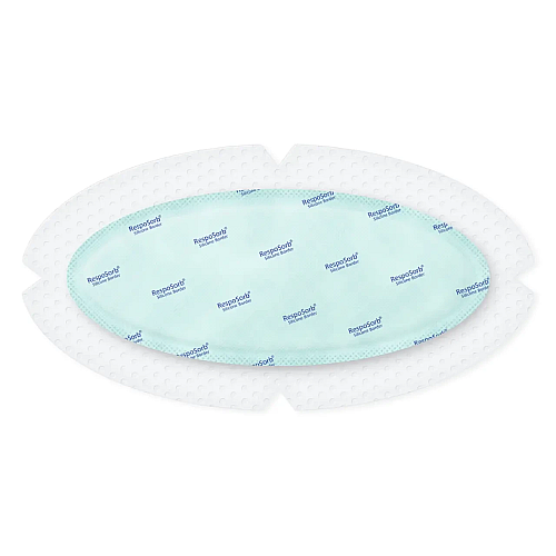 Самоклеящаяся повязка с суперабсорбирующим полимером Paul Hartmann RespoSorb Silicone Border Oval 12х23 см