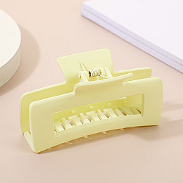 Крабик для волос матовый ANbeauty 10.5 см Желтый (AN0103289)