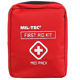 Аптечка першої допомоги тактична Mil-Tec Midi Pack Red 16025910