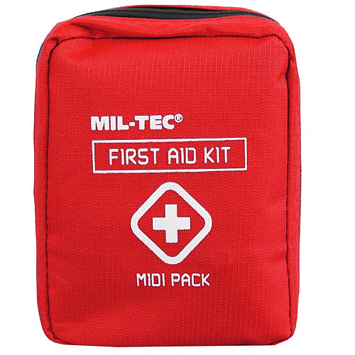 Аптечка первой помощи тактическая Mil-Tec Midi Pack Red 16025910