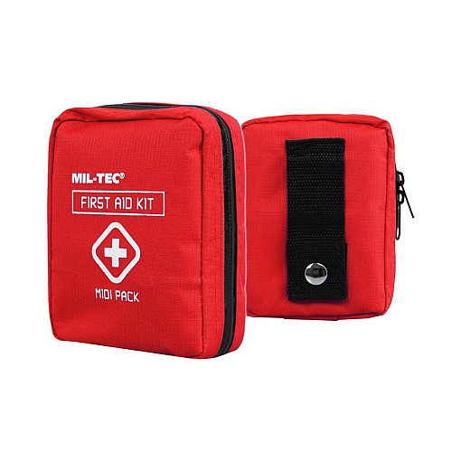 Аптечка первой помощи тактическая Mil-Tec Midi Pack Red 16025910