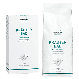 Травяная ванна для ног Gehwol Herbal Bath 400 г