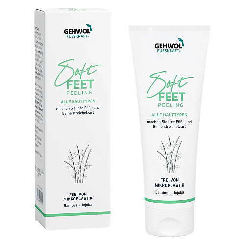 Пилинг Gehwol Soft Feet Scrub Бамбук и жожоба 125 мл