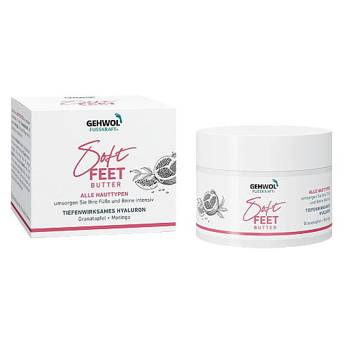 Крем-баттер для ног Gehwol Fusskraft Soft Feet Butter Гранат и моринг 100 мл